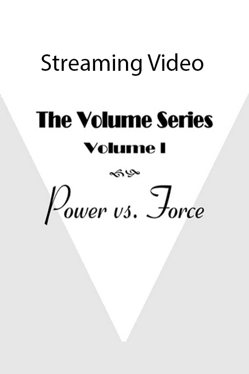 Volume I: Power vs. Force Muscle Testing