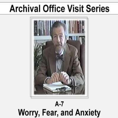 Worry, Fear, and Anxiety dvd