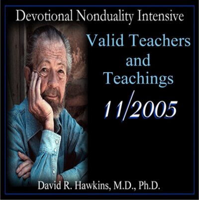 Valid Teachers and Teachings Nov 2005